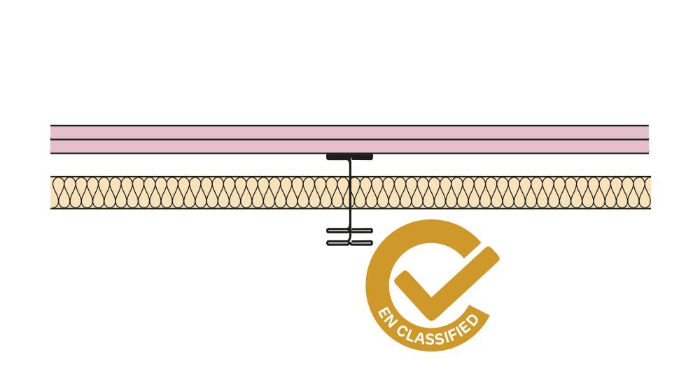 Siniat Independent Lining System IS70B(400)-12St#0-25G