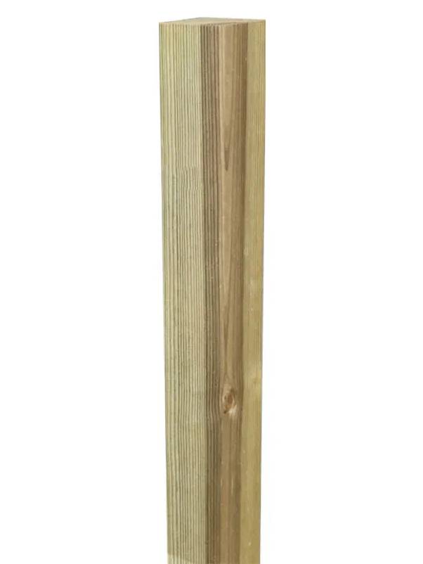 Square Timber Fence Posts (Non Slotted)