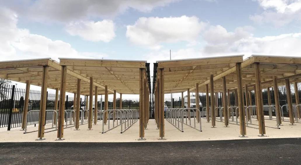 Sherwood Timber Cycle Shelter