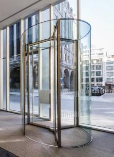 Circular Full Vision Revolving Door