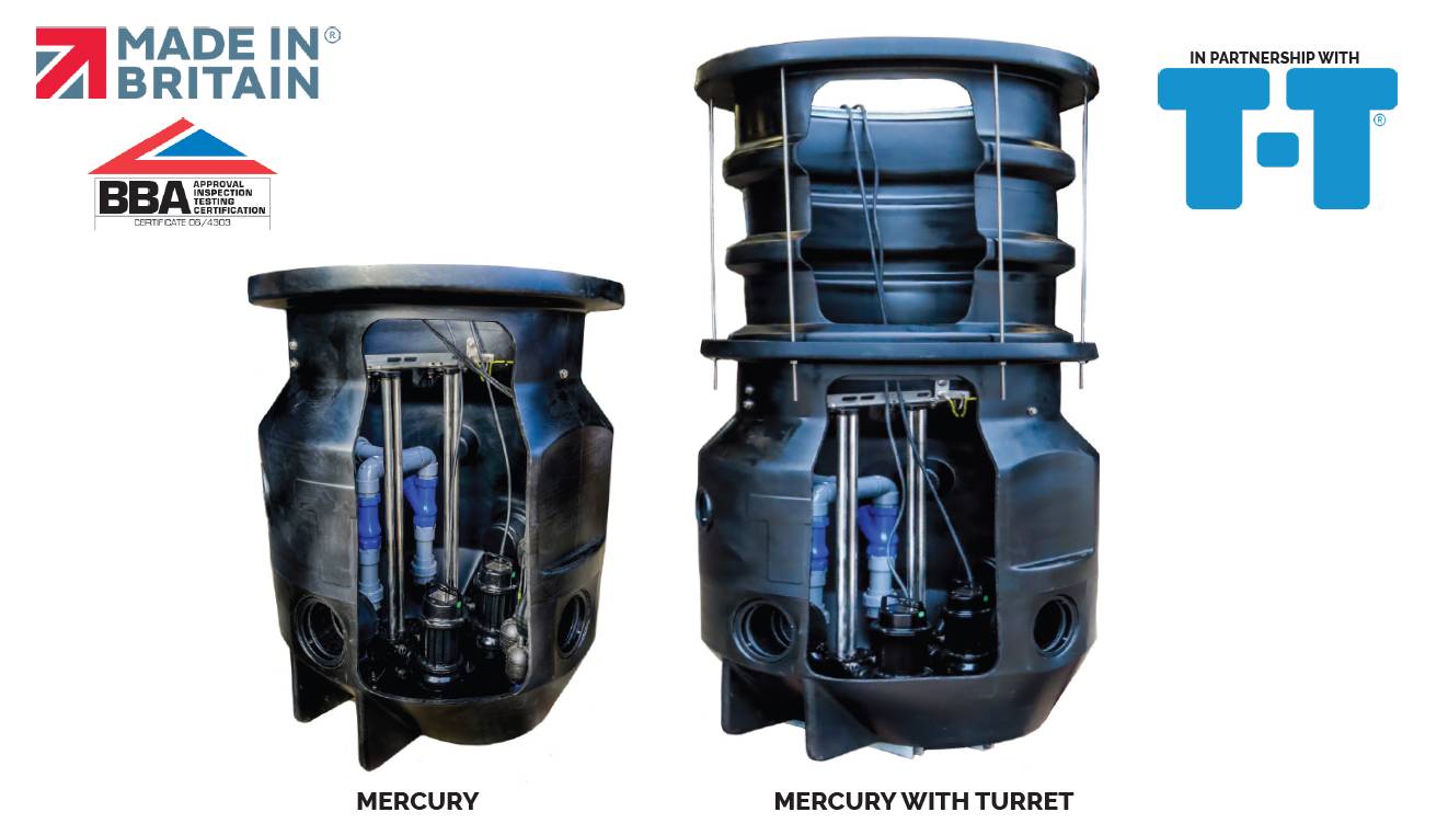 Delta Bespoke 1000 Series - Mercury Foul Packaged Pump Station 