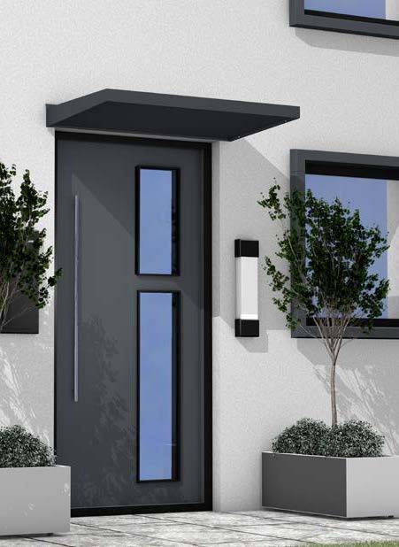 Alumasc Skyline Door Canopy CA90 Profile