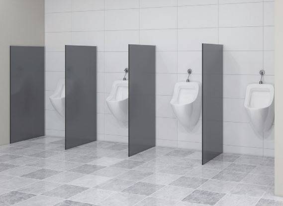 Urinal screen - Floor Mounted