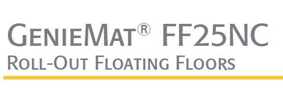 GenieMat FFNC - Roll-Out Floating Floors