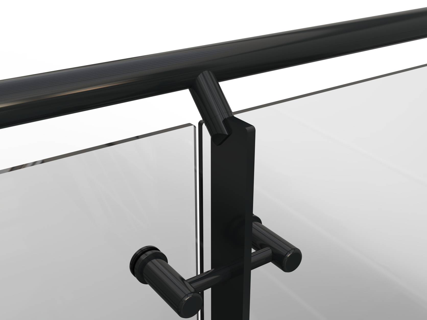 Spectrum® Powder Coated Balustrade With Slim Stanchions
