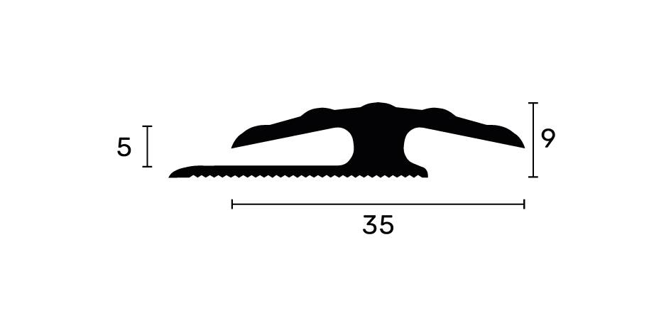 Flooring Transitions Threshold Trims - Range 0 mm To 7.5 mm