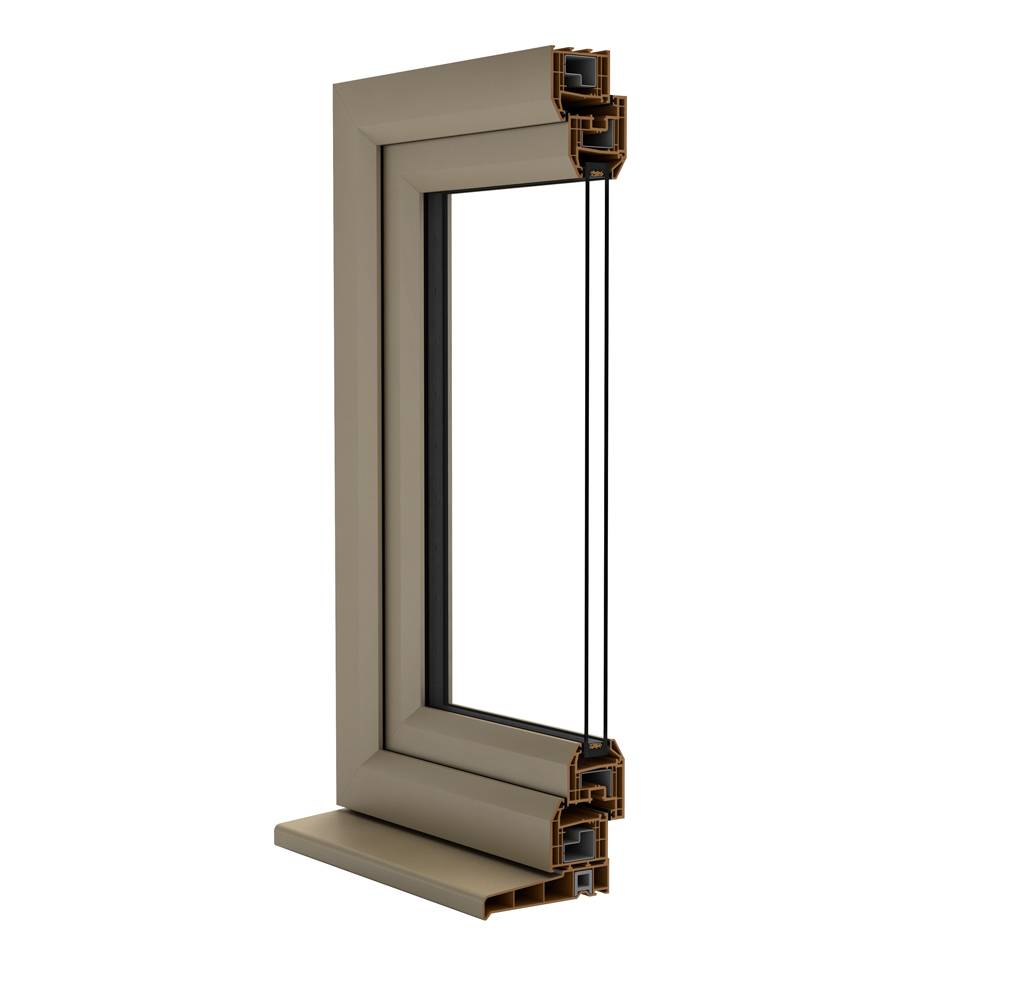 Spectus PVC-u Tilt & Turn Window - PVC-U Tilt and Turn Window