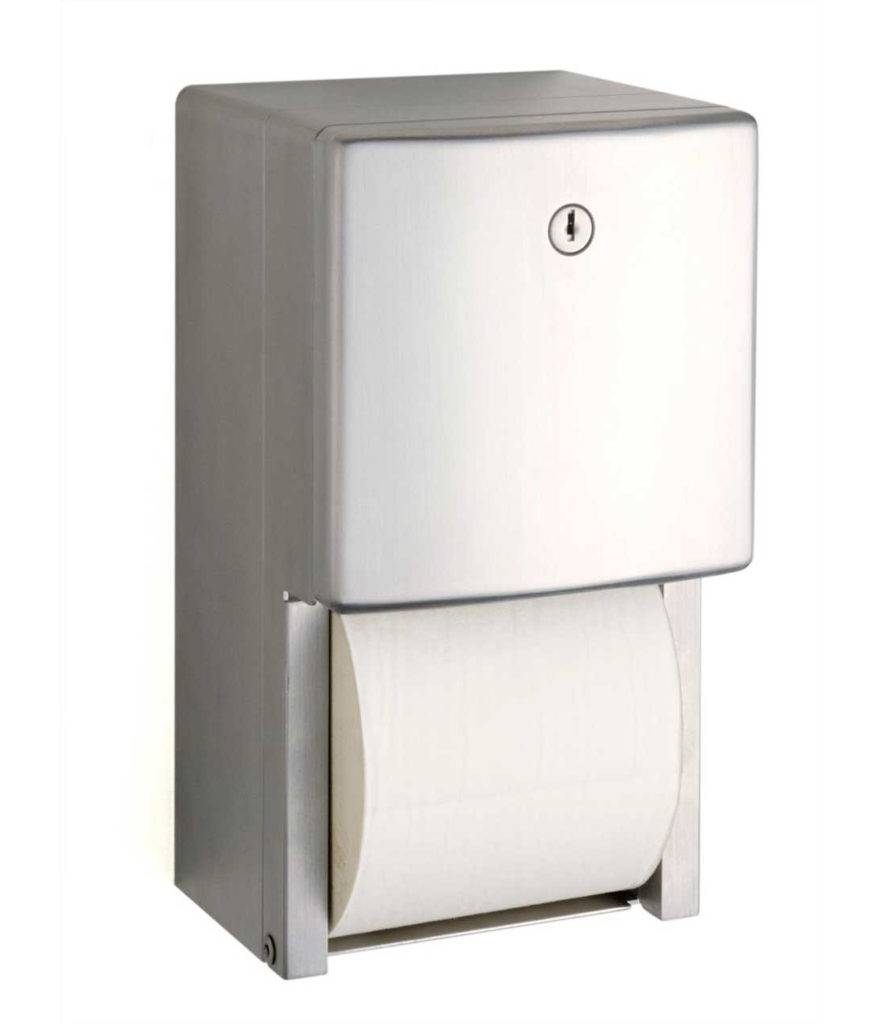 Surface-Mounted Multi-Roll Toilet Tissue Dispenser B-4288