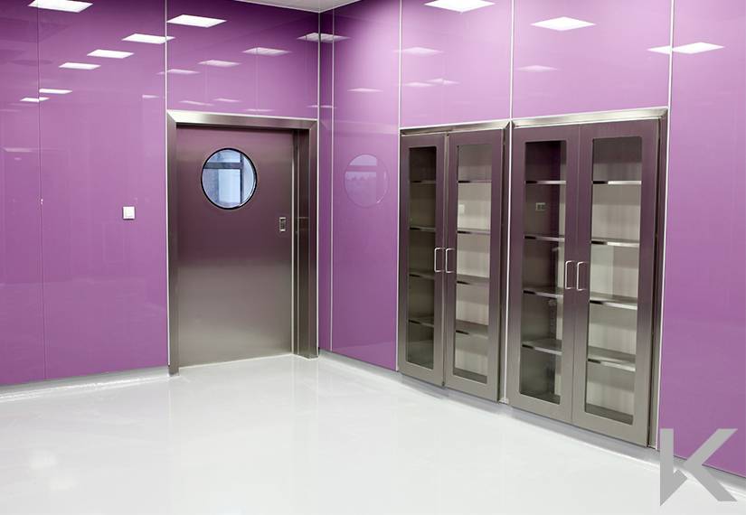 Sanidor Inox - Insulated Monobloc Hinged Hygiene Doors  (Stainless Steel)