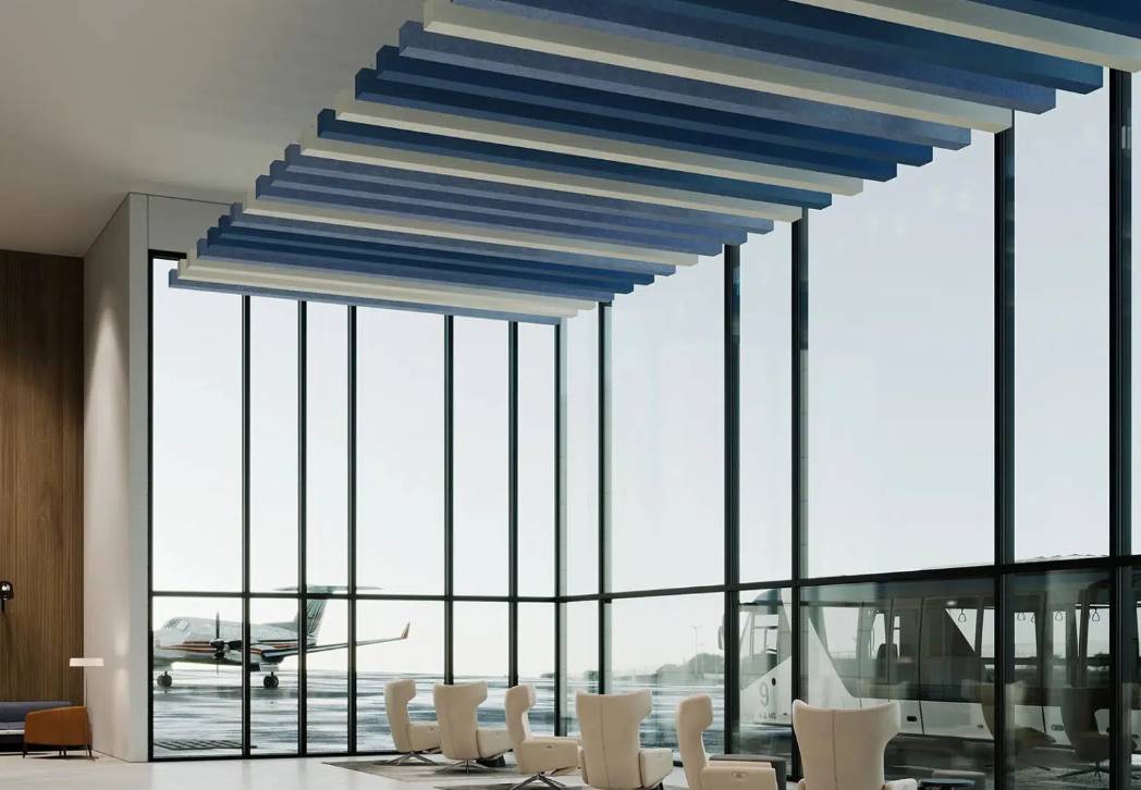 3D Ceiling Baffles - Acoustic Baffles