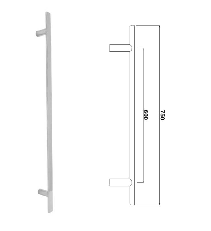 Premium Range Arched Back Pull Handle - Pull Handles (CHEP75) - Pull Handle