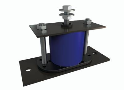 Kinetics Elastomeric Isolators RD, RDS - Vibration Isolator