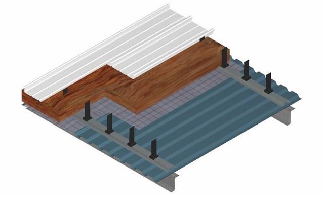 Kalzip Standing Seam - Liner Deck Roof System 0.15 U-Value