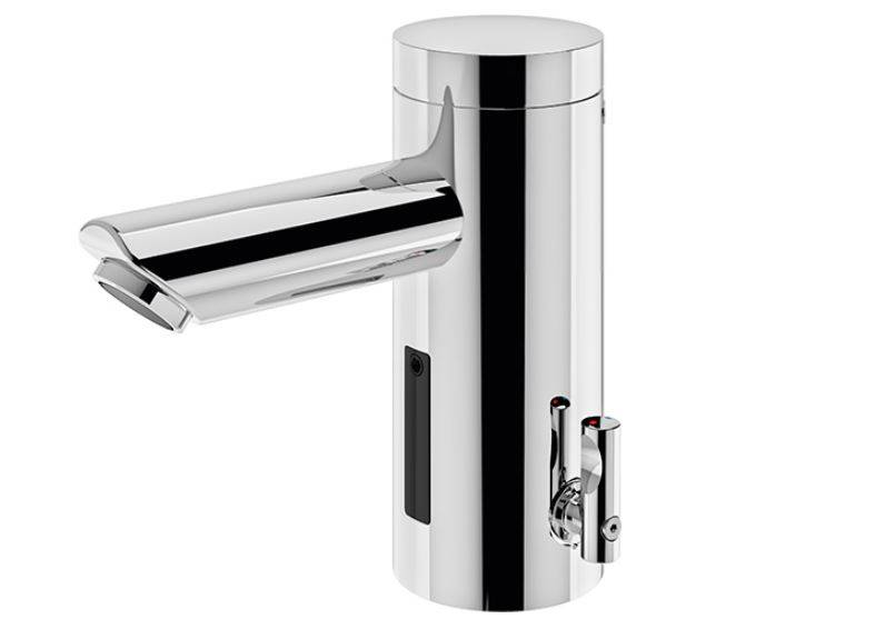 CONTI+ Lino AS L13 Pillar Taps With Thermostatic Anti-Scald Protection