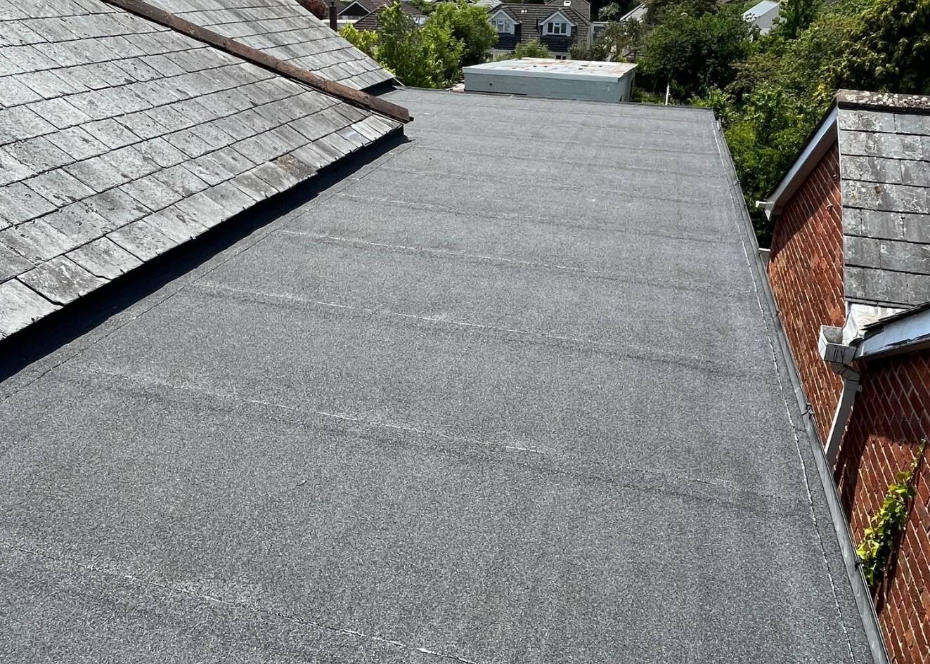 Strata – Reinforced Bituminous Membrane To Warm Roof  – Flame Free And Torch Applied