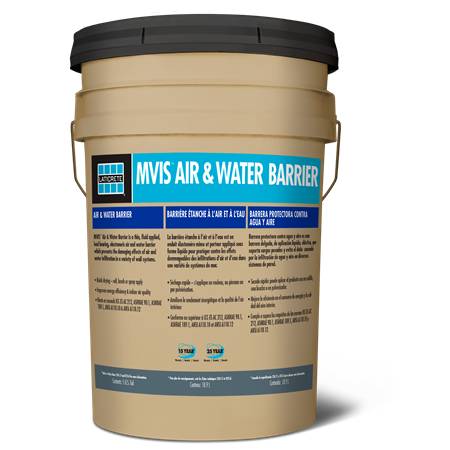 MVIS™ Air & Water Barrier - Waterproofing, Crack Iso, Air Barrier
