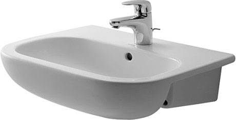 D-Code Semi-recessed basin 