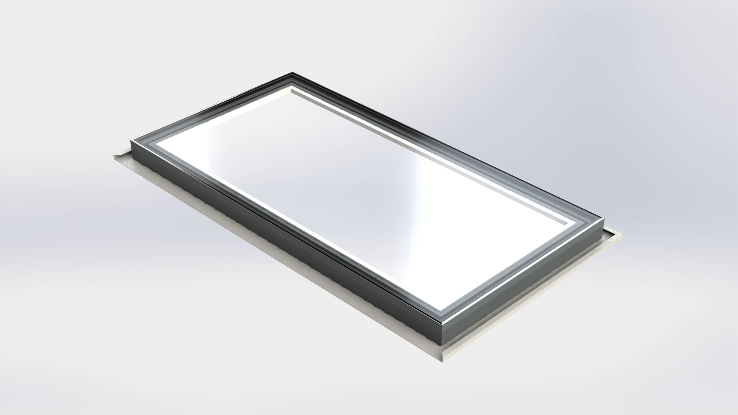 Skyway Pitched Rooflight - Fixed