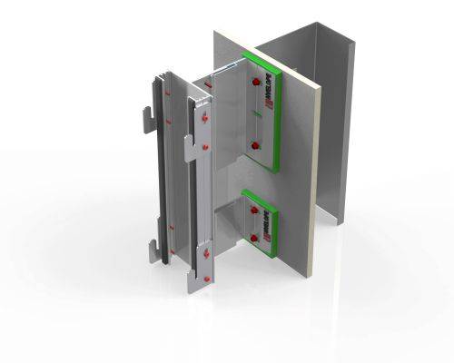 NVELOPE® Rainscreen Sub Frame System - NV7 - Rainscreen Cladding System