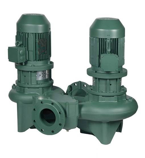 Inline Glanded Pumps DCP - In-line Port Circulation Double Pump