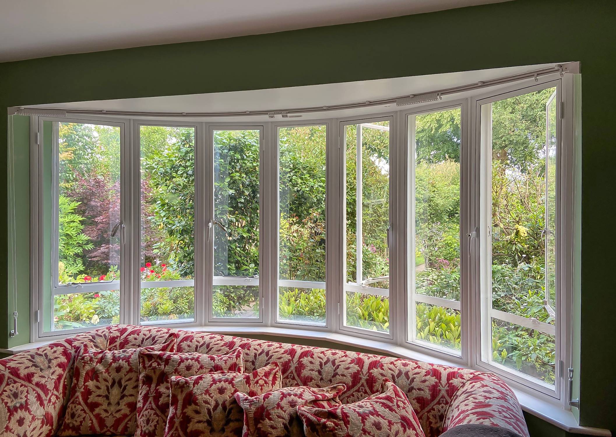 Secondary Glazing Single Hinged C5R Open Right - Secondary Glazing