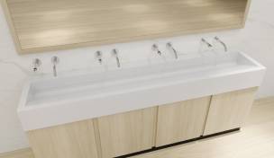 Sanivé® Zen Solid Surface Wash Trough 