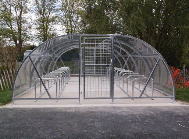 Canterbury Compound Bike Shelter