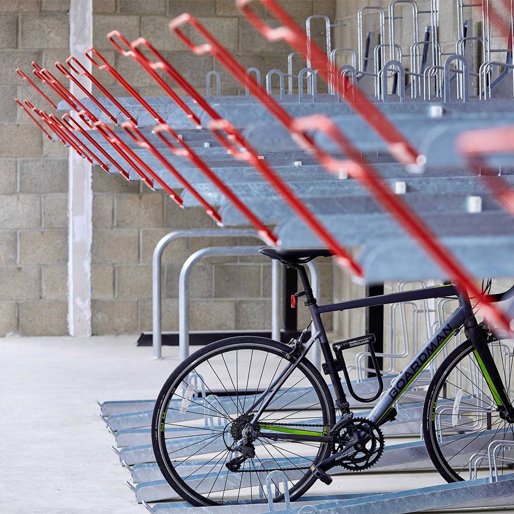 Gas Two Tier Cycle Rack