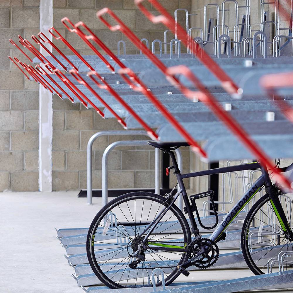 Gas Two Tier Cycle Rack