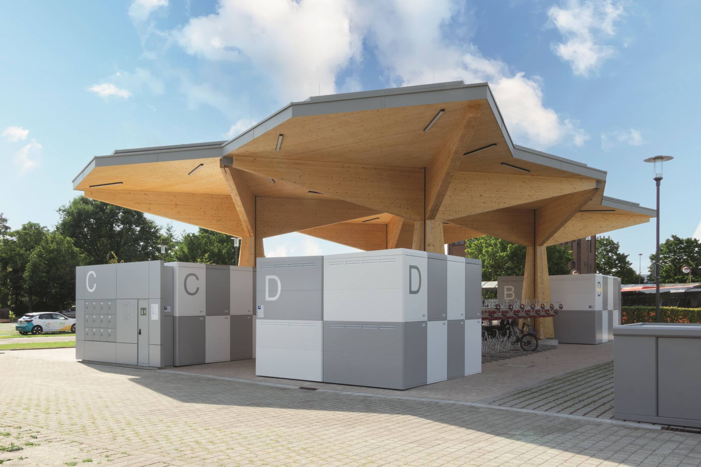 Fullerton E Bike Locker