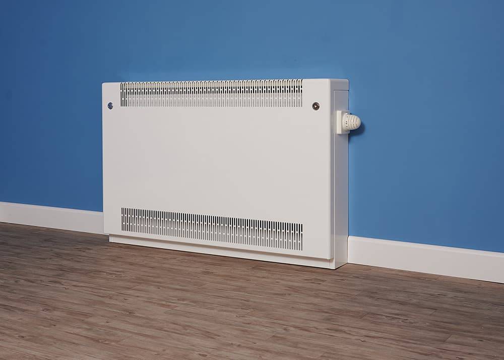 DeepClean Extra LST Radiator Cover - Floor Mounted, Sloping Top