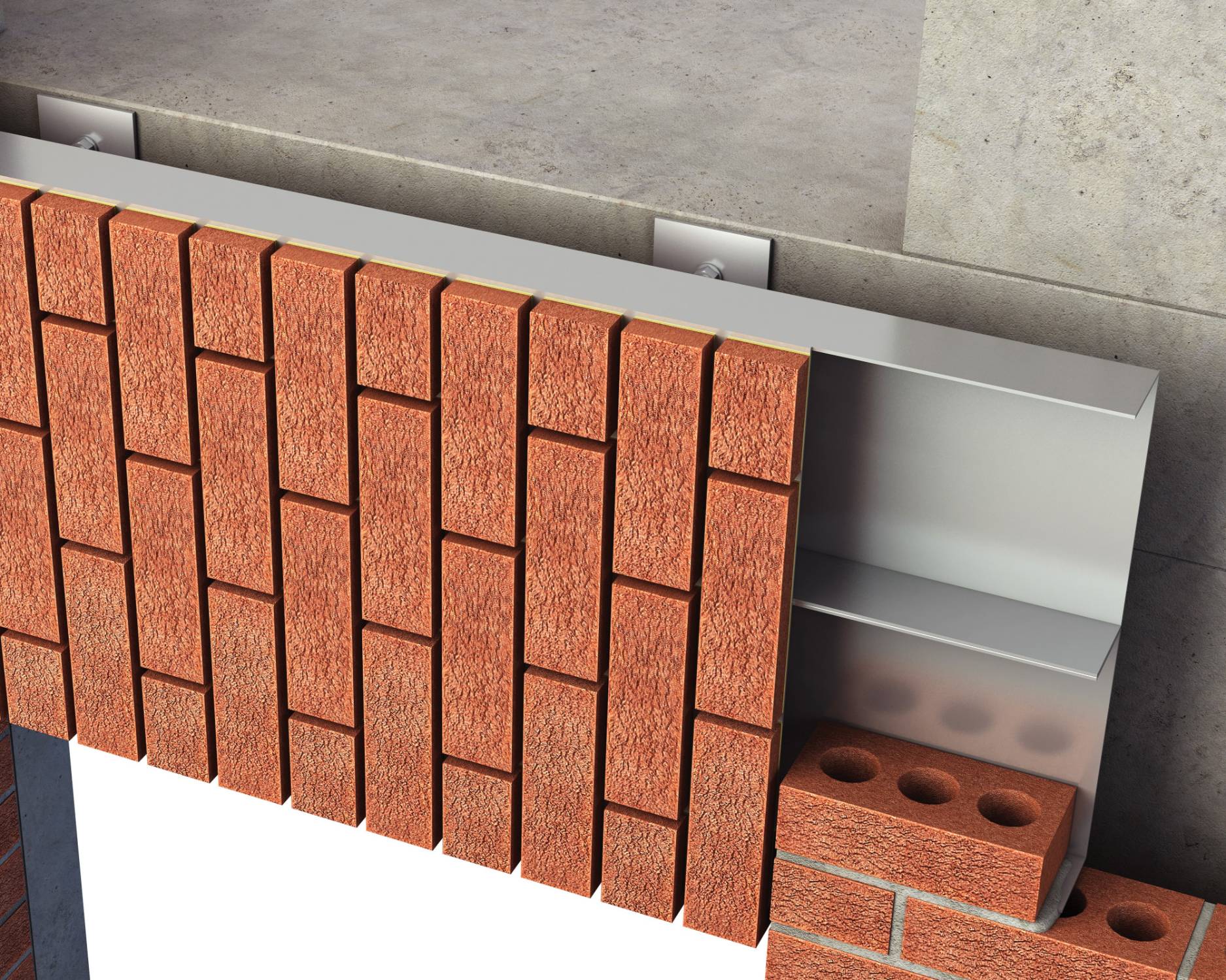 Keystone Brick Slip Feature Lintel - Standard/ Heavy/ Extra Heavy/ Extreme