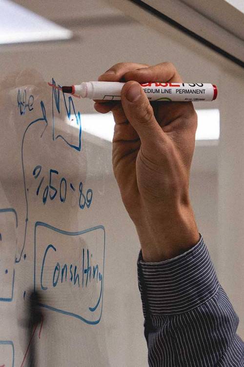 Magnetic Glass Marker Board