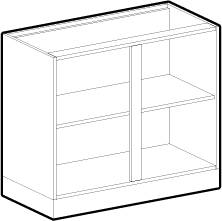 Medeko - Healthcare - Base Cabinet - Clinical Cabinet - HTM63