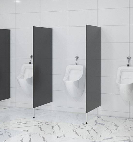 Urinal screen - Pedestal Mounted