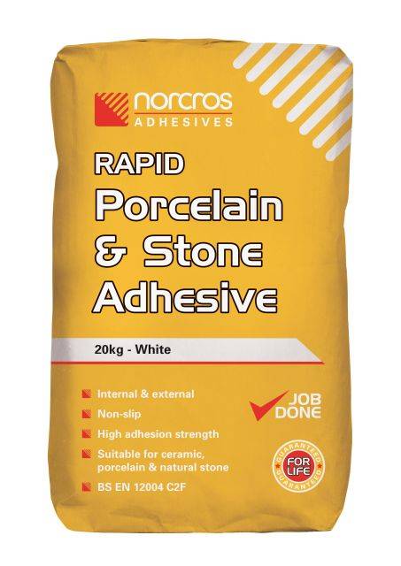 Rapid Porcelain and Stone Tile Adhesive