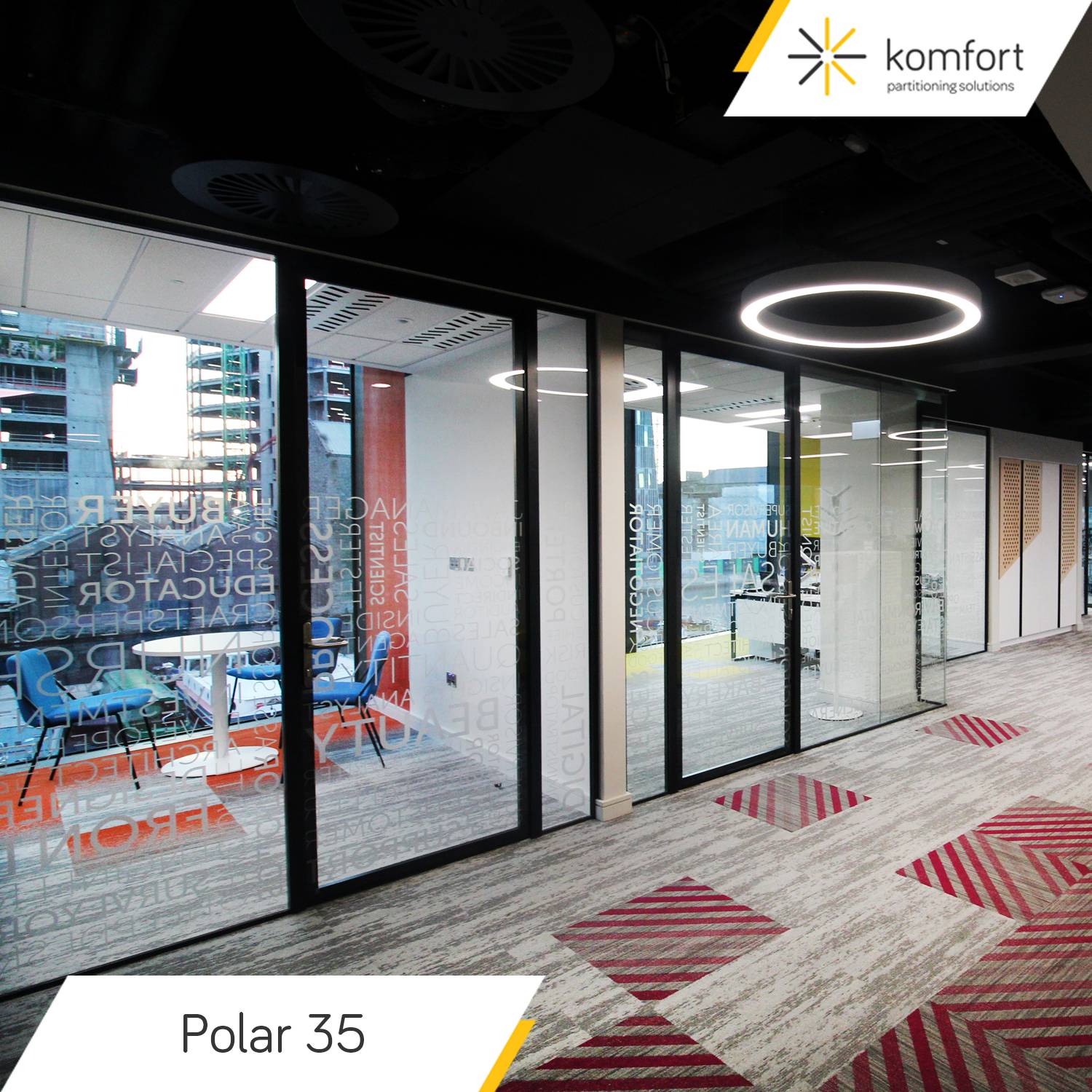 Komfort Polar 35 Single Glazed Partitioning Komfort Partitioning Ltd NBS BIM Library