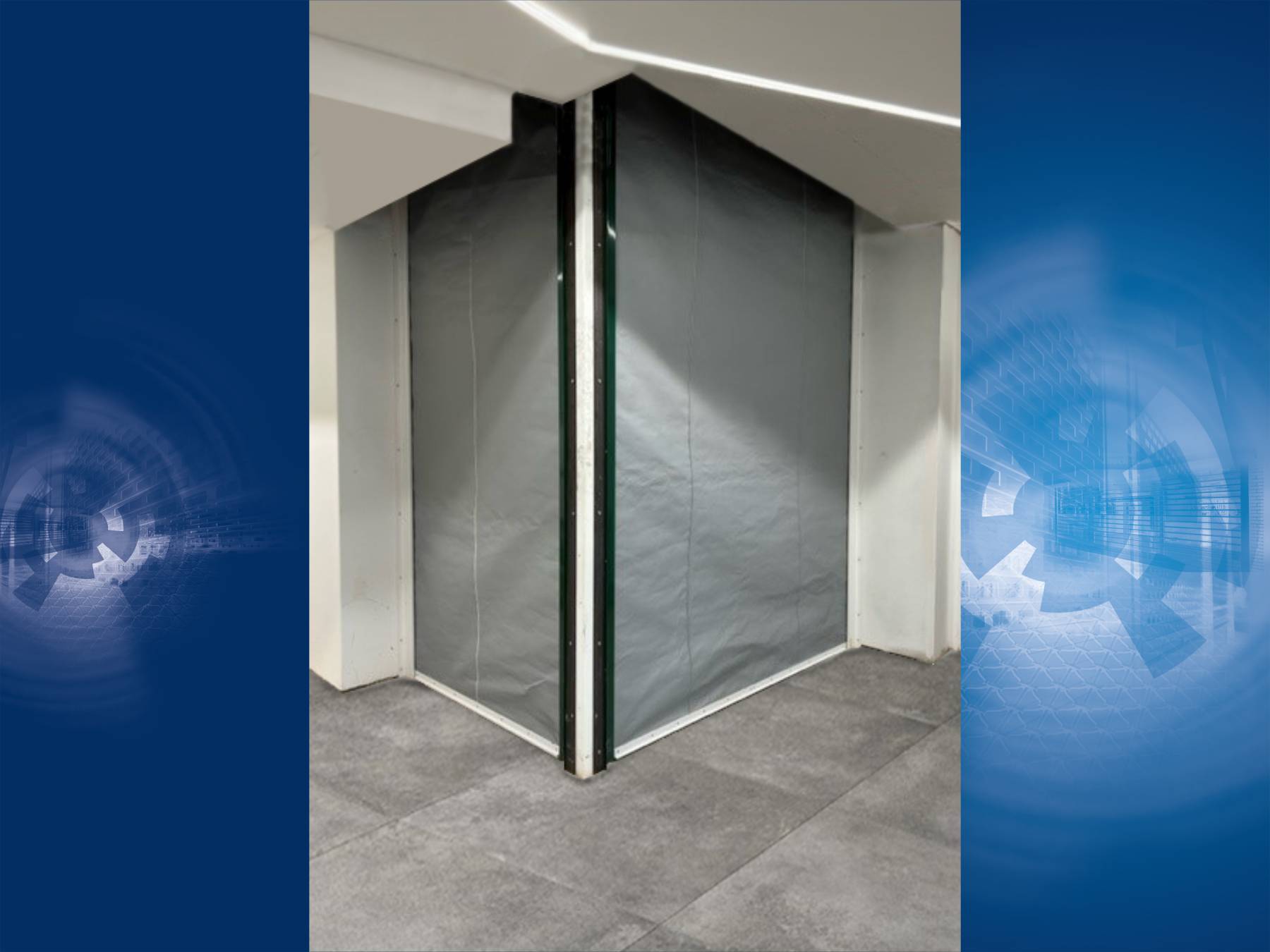 3 Hour Active Smoke and Fire Curtain Barriers To BS 8524-1 - XR Plus - Smoke and Fire Curtain