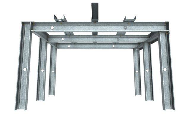 Steel Stud Drywall Ceiling System