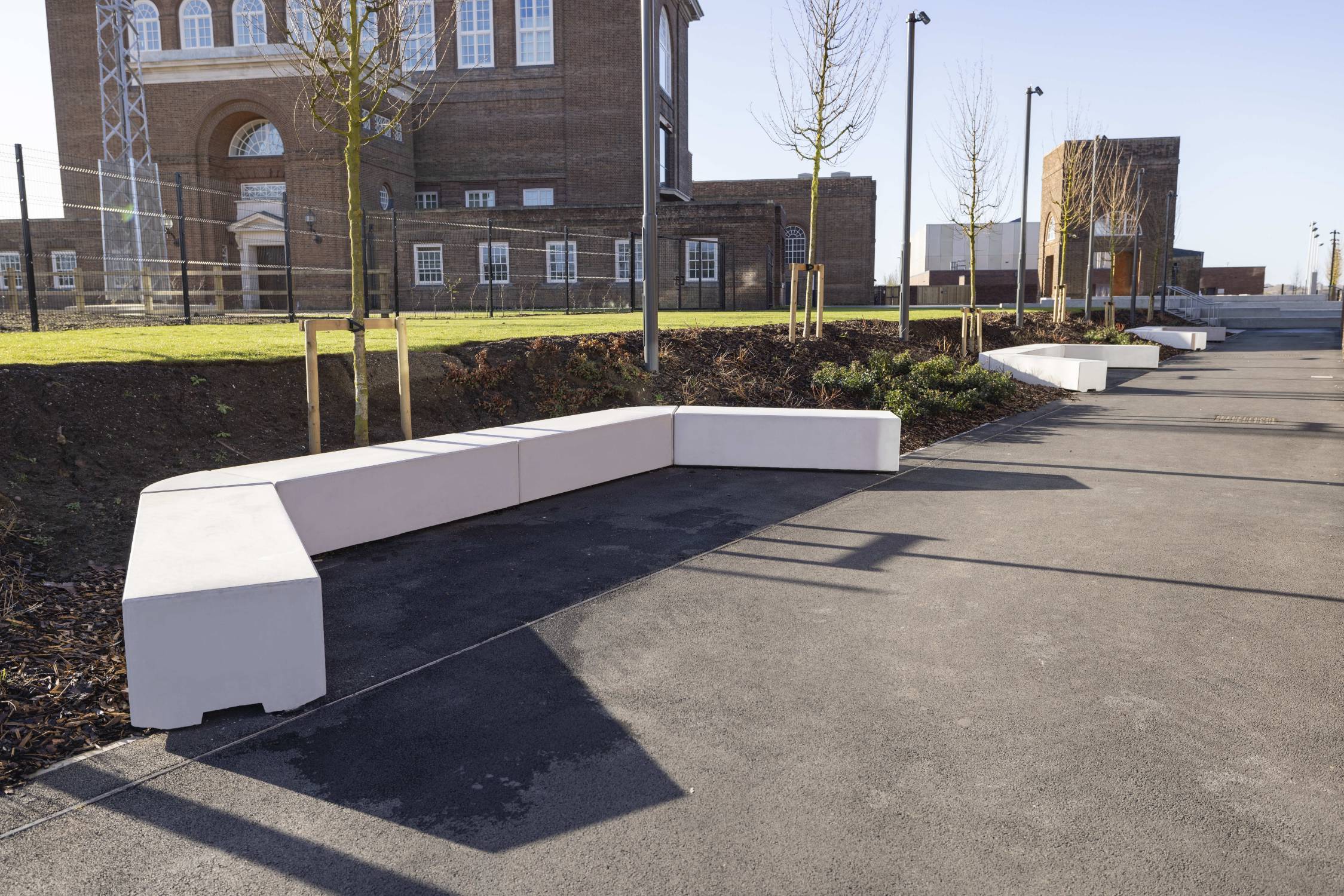 Pewsham Precast Concrete Modular Bench