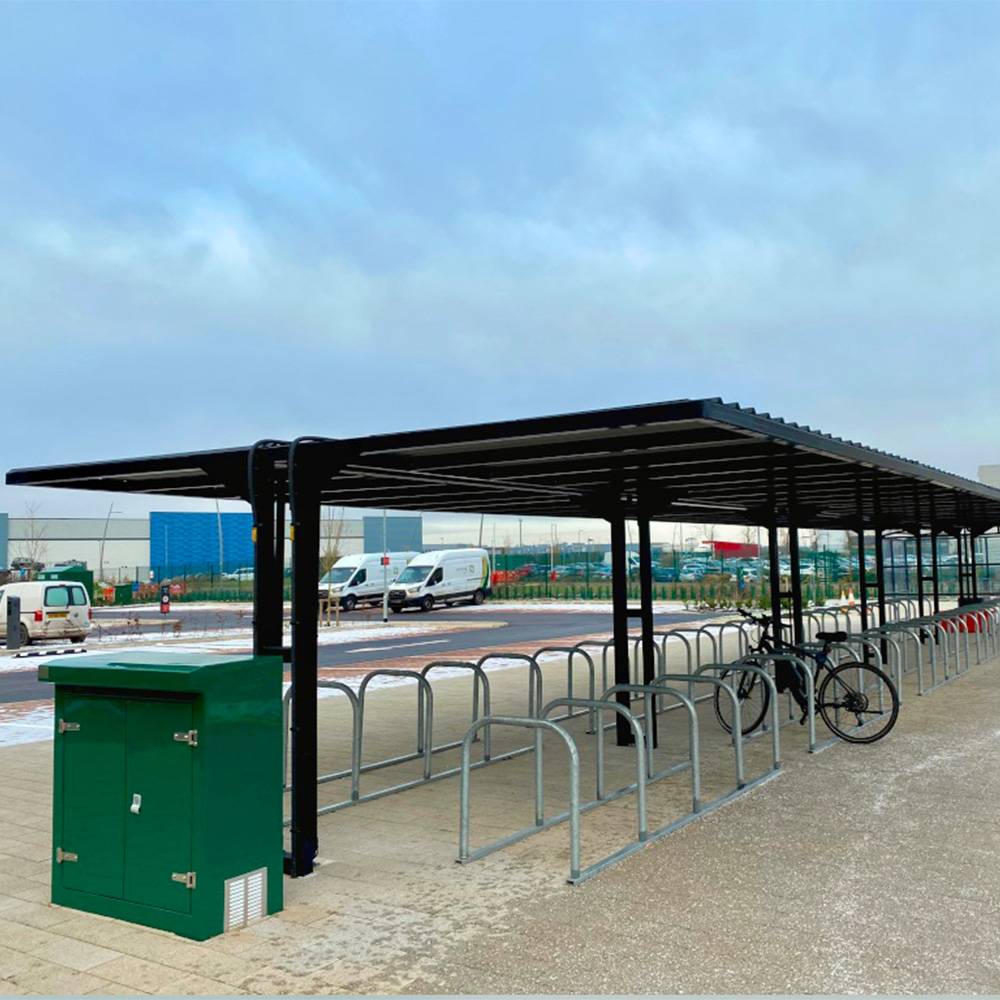 Big Bird Gullwing Cycle Shelter - Cycle Shelter