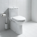 Lattia WC:T - PRO - Lattia-WC Comfort, Umpinainen Liitäntä, Washdown-Huuhtelu, Huuhtelukaulus, Vaaka-/Pystyulostulo H8249550000001