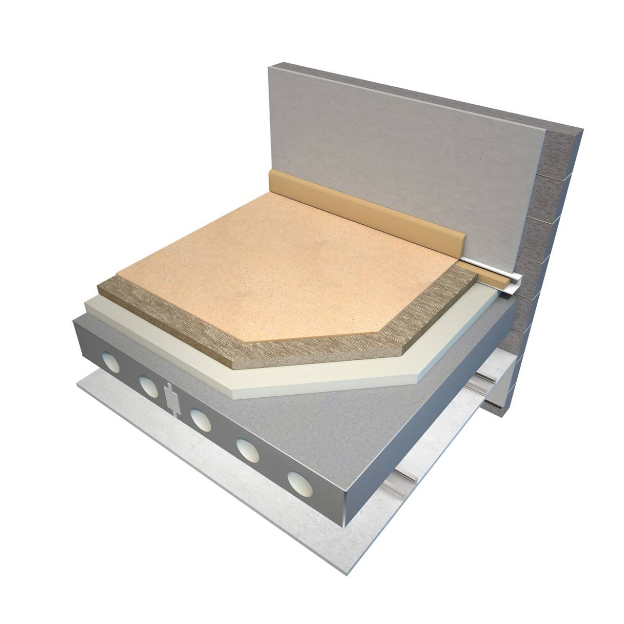 Knauf Insulation - Rocksilk® Acoustic Floor Slab - Floor Insulation