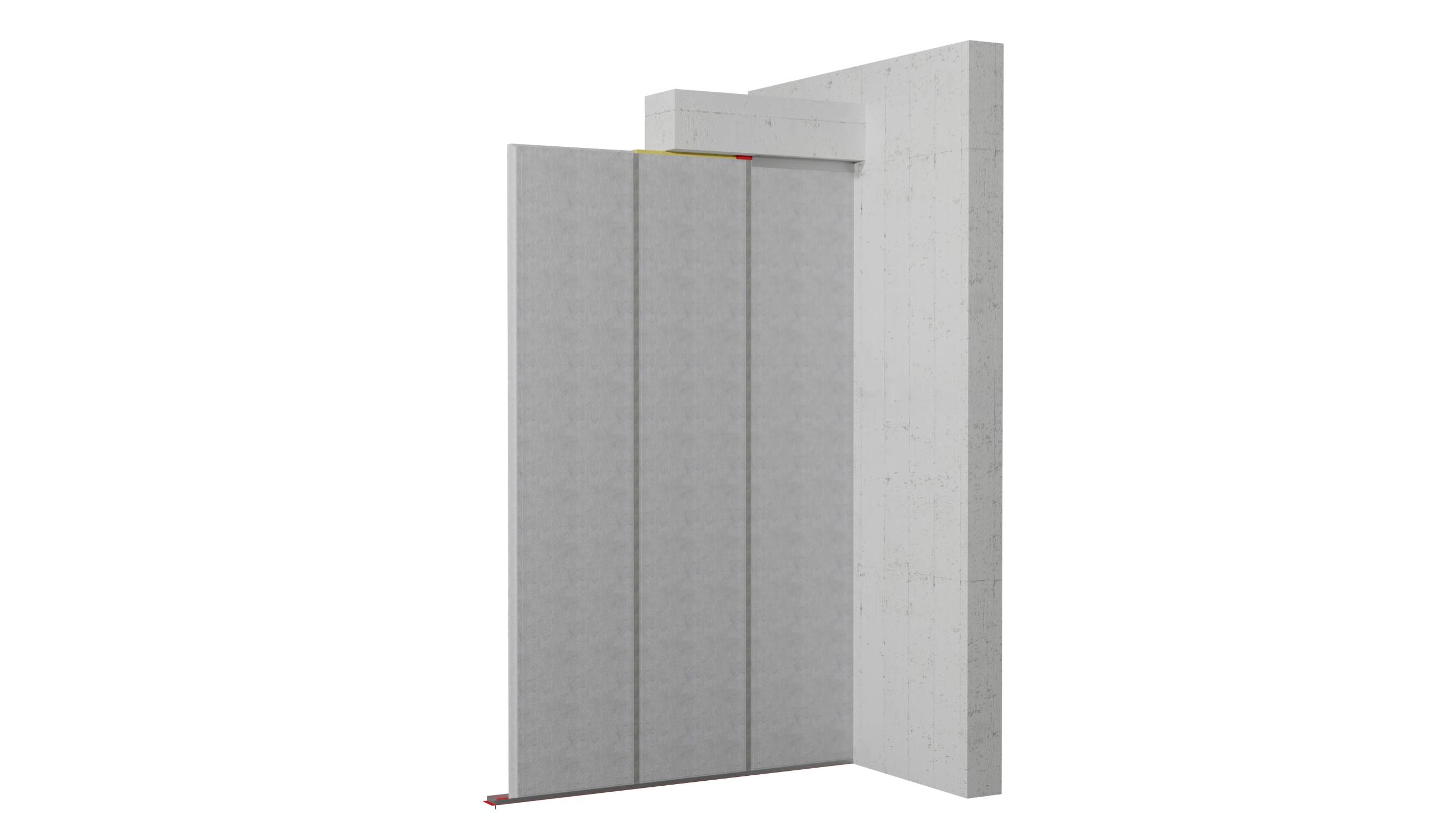 Single 100 mm Specwall (SFS, Blockwork Alternative For Shaft, Risers, External And Internal Walls) - Lightweight Single Concrete Panel