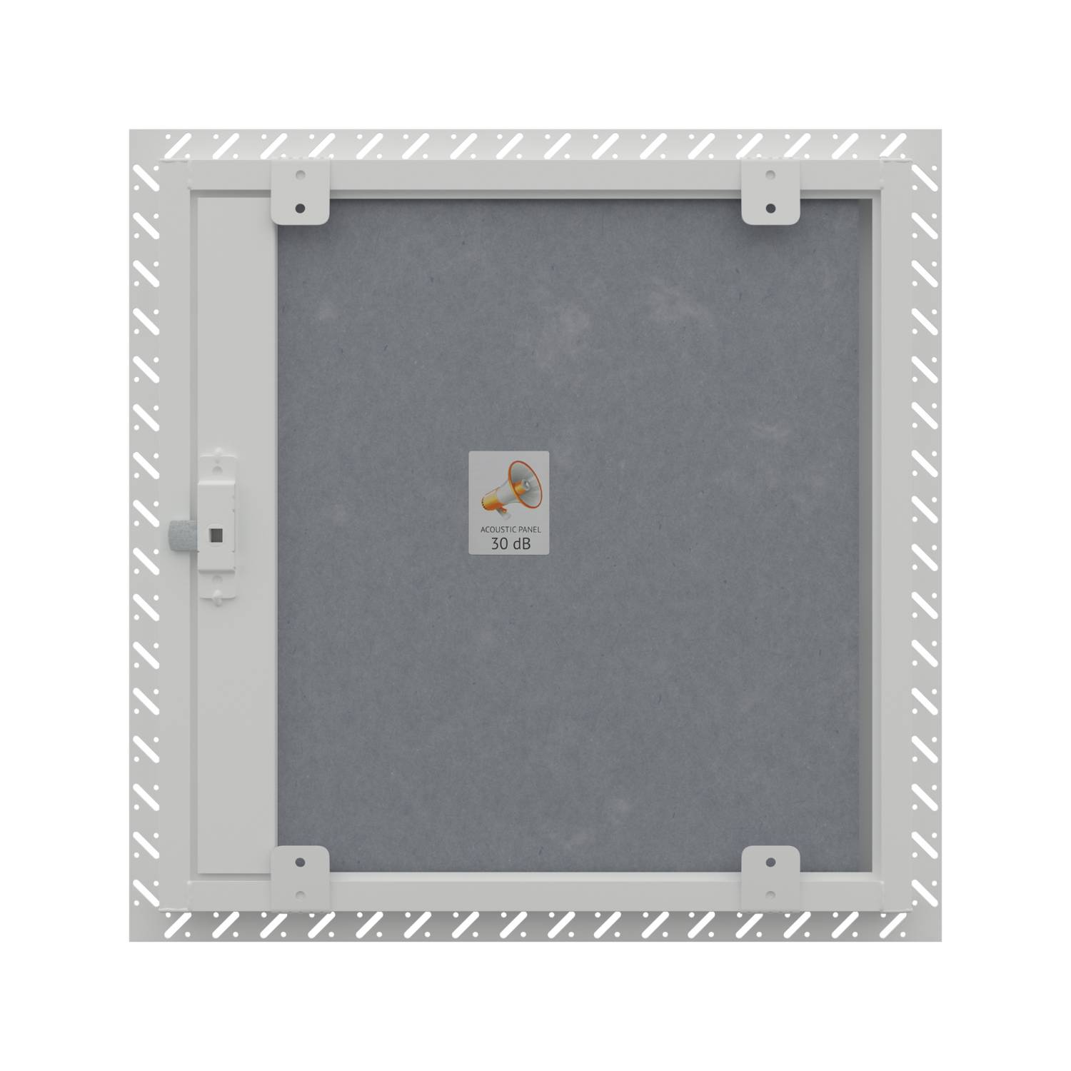 Slimfit Wall Metal Access Panel (EX01 Range) - Beaded Frame - 2 Hour Fire Rated  - Smoke Tested - 30dB Acoustic Rated - Airtight - Access Panel
