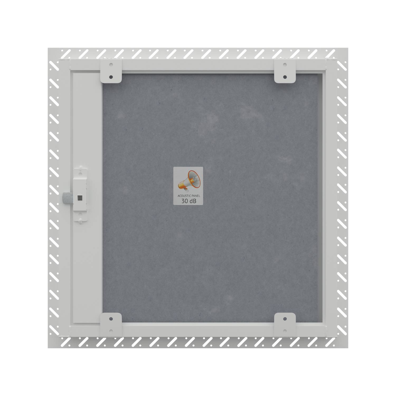Metal Access Panel (EX01 Range) - Beaded Frame - 2 Hour Fire Rated  - Smoke Tested - 30dB Acoustic Rated - Airtight- Wall Only - Access Panel