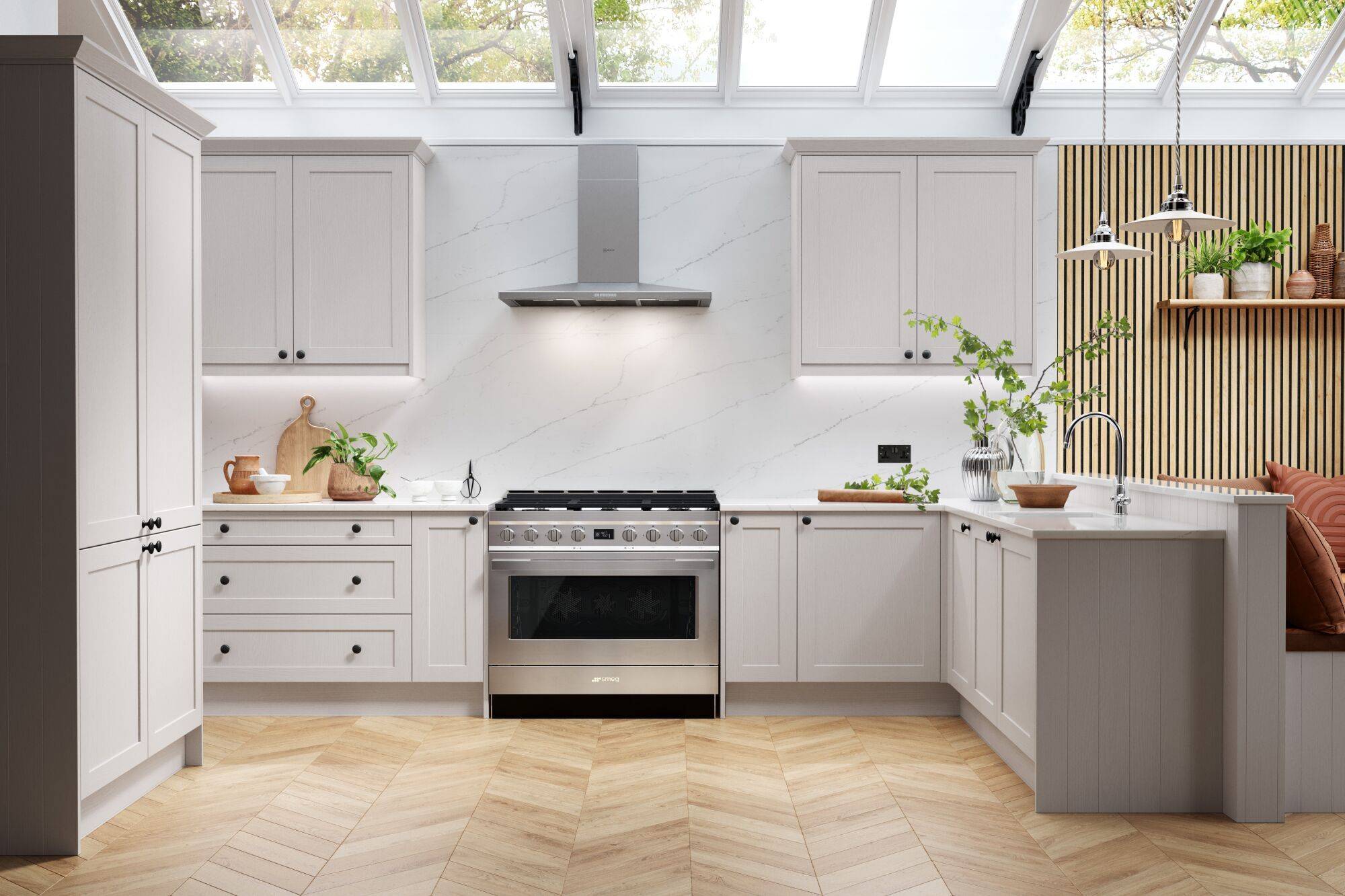 Shaker Timber - Kitchen Cabinets