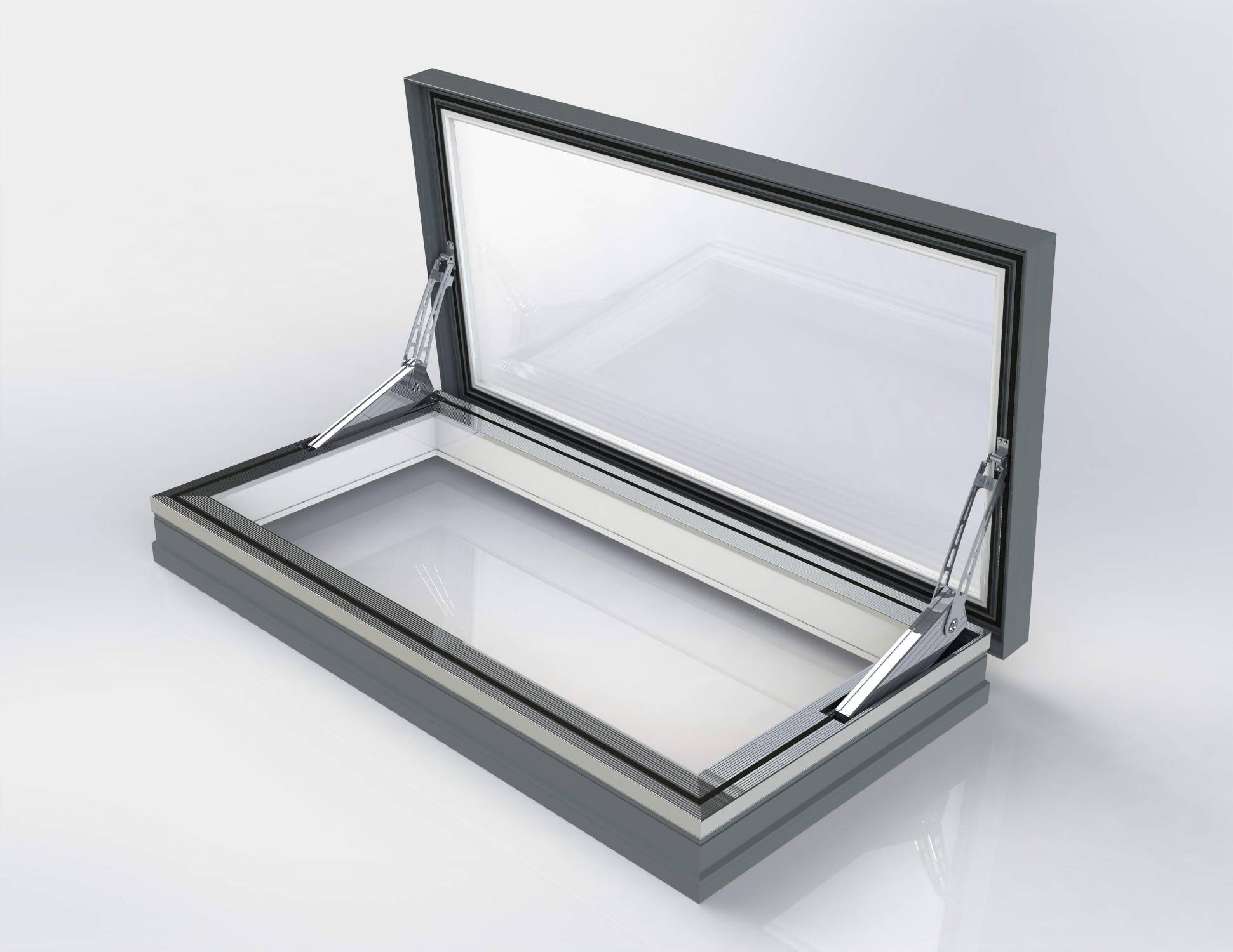 Skyway Electric Access Flat Glass Rooflight