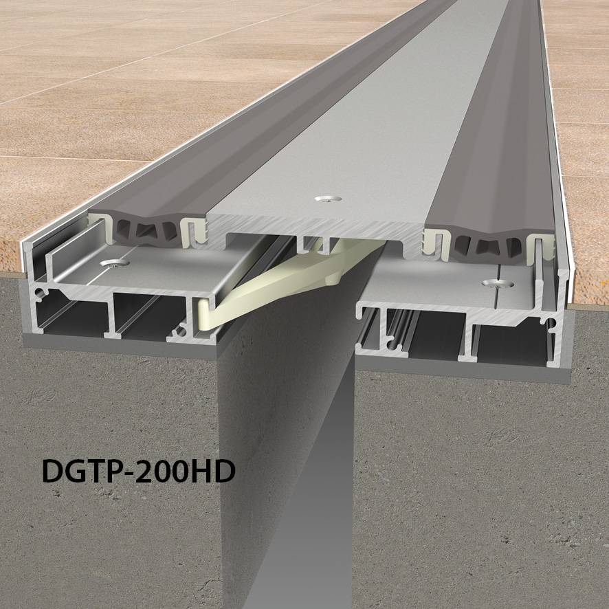 CS Allway® DGTP-HD and GTP-HD Series Heavy Duty Floor Joint Covers - Dual Gasket - Heavy-duty Recess-mounted Floor Covers