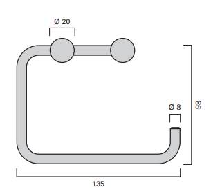 Toilet Roll Holder - 6520